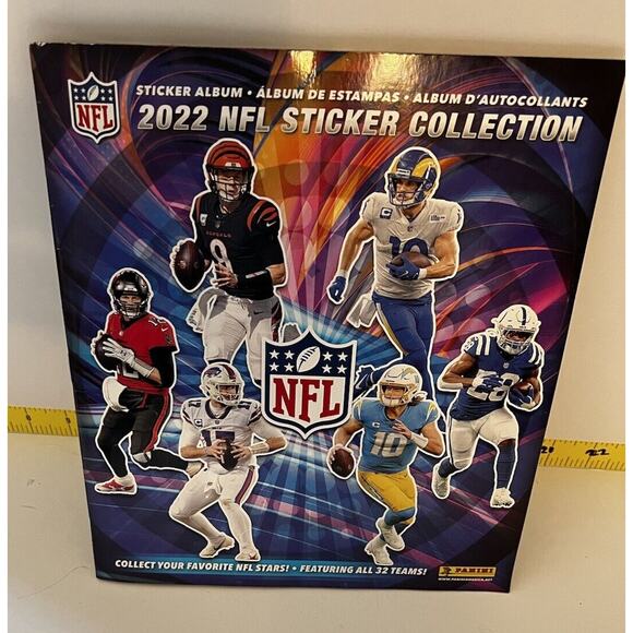 Panini NFL Football Sticker Card Album 2022 Out of Print NEW UNUSED - Picture 1 of 5
